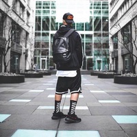 Męskie wygodne szorty hiphopowy sweter męskie siłownie krótkie spodnie do ćwiczeń biegaczy odzież sportowa dna kulturystyka męskie szorty 6